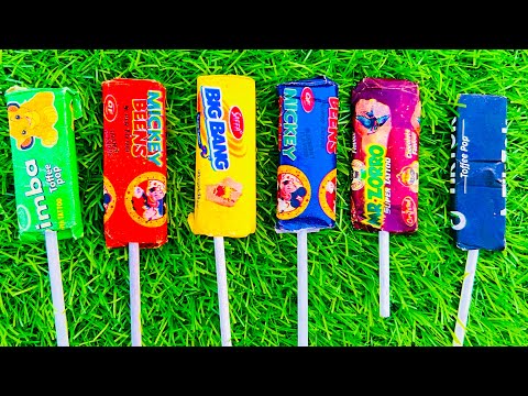 Some popular Candies in the World | New Milk Bottle | mini Cooking | Ice Cream Pop It | Asmr Coca