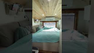 Skoolie w/ 18" Roof Raise & Bunk Room - Family of 4 #buslife #bushome #skoolie @justbusit4176