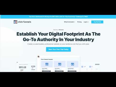 🔥 ClickFunnels Website Builder Review: A Conversion-Driven Platform with Seamless Funnel Integratio