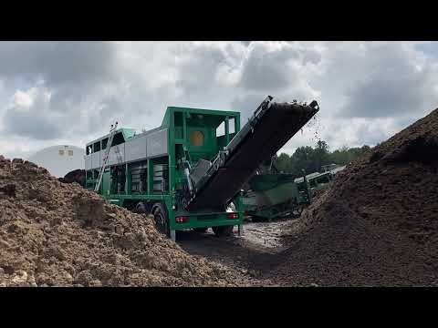 NEW Komptech Americas Multistar XL3 Starscreen Screening Compost with Maverick