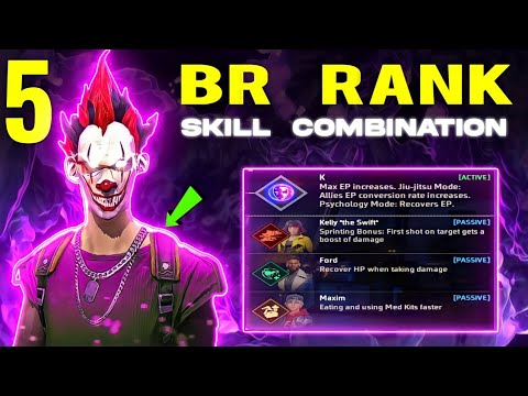 NEW ( FULL MAP ) CHARACTER SKILL COMBINATION - Best character skill for BR rank