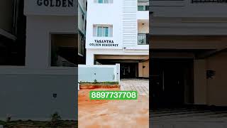 HMDA approved project at Kondapur 2 BHK SFT size 1200 Price 75 Lakhs with woodwork ready to Move