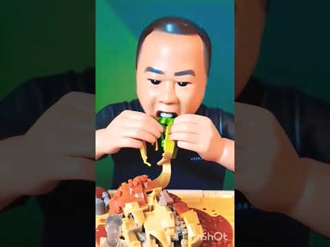 #mukbang #lego #food #eating #eatingshow #foodsnacks #foodsharing #decompression #funny #twining