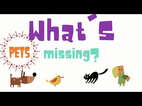 What's Missing? Pets