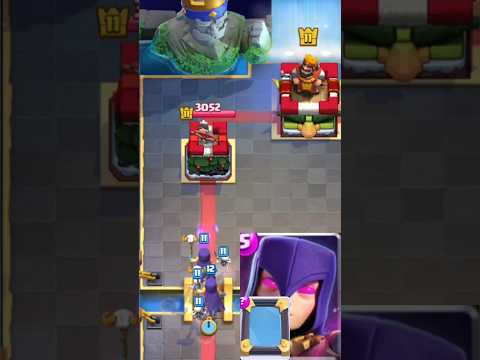 Tower Vs Witch 🧹 With All Spell support#clashroyale#viralvideo #gaming#funnyvideo #clashroyalememes