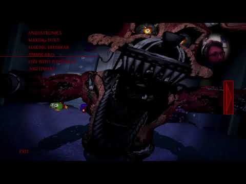 Five Nights at Freddy's 4 (night 1 with barely any audio)