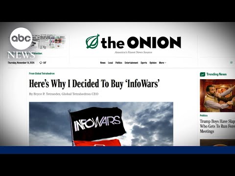 Sandy Hook families back InfoWars sale to satirical site The Onion