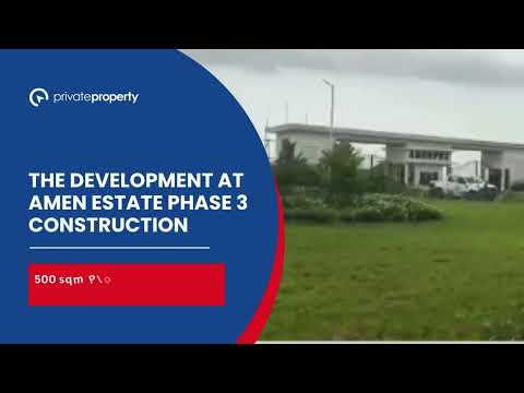 Land for Sale at Amen Estate Phase 3