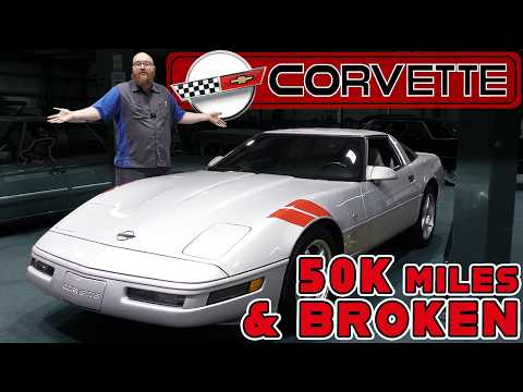 With Only 50k Miles How's It BROKEN!?! Rare 1996 Collector Edition Corvette