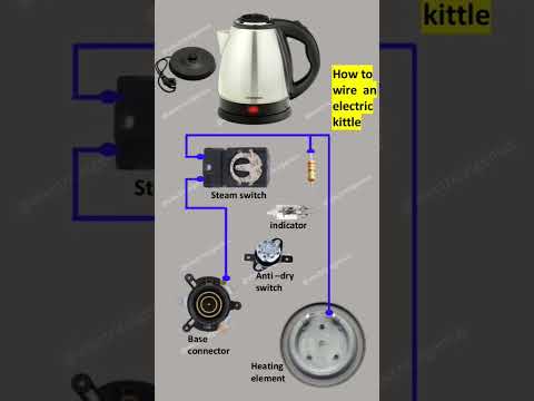 How to wire electric kettle | Electric Kettle Internal Wiring Connection Explained | kettle repair