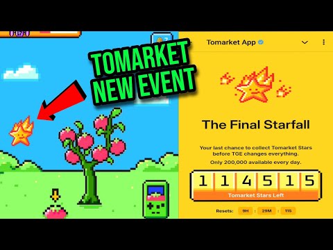 Tomarket The Final Starfall | Tomarket App The Final Starfall