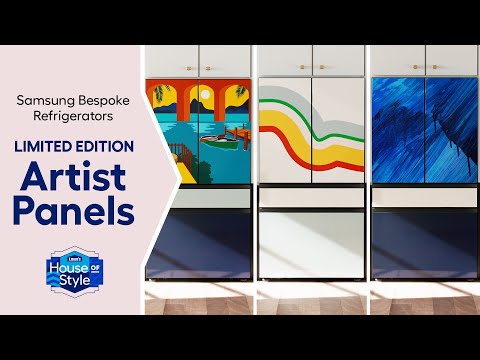 Lowe's x Samsung Bespoke Limited Edition Artist Panels