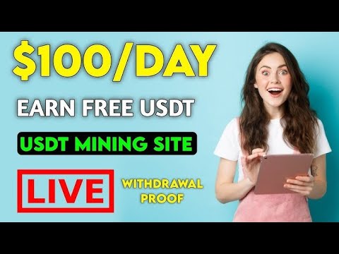 New usdt investment site | Usdt earning website | usdt mining site | live withdraw proof 2$🤑