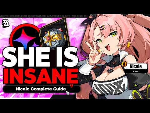 BUILD HER NOW! THE BEST Nicole Guide (Teams/Combo/Disk/W-Engine) - Zenless Zone Zero