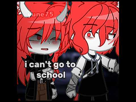 i can't go to school💔#gacha #gachaclub#gachalife #gachatrend#gachaedit #viral #edit #memes#gachameme