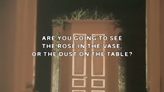 $UICIDEBOY$ - ARE YOU GOING TO SEE THE ROSE IN THE VASE, OR THE DUST ON THE TABLE? (Lyric Video)