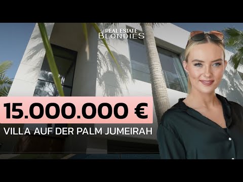 15.000.000 € Villa auf der Palm Jumeirah: Kunst, Design und absoluter Luxus!