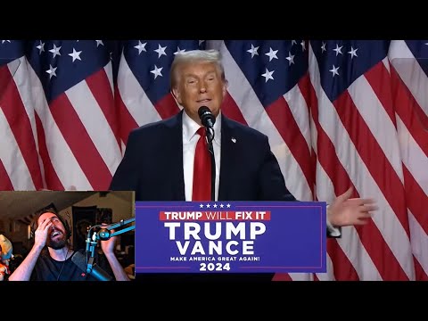 Trump's Victory Speech Was Absolute Cinema