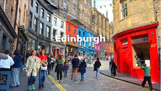 [4K] Edinburgh, Capital of Scotland : Historical Old Town, Calton Hill, Scottish Lunch🍖🍳 2024