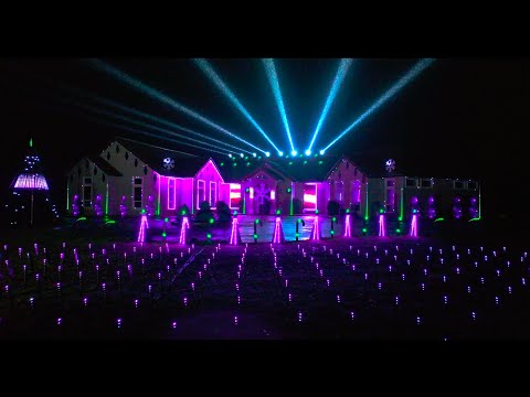 EDM Home Show in the Rain! (Excerpt) "Satisfaction" (Benny Benassi) Justus Remix  - 4K