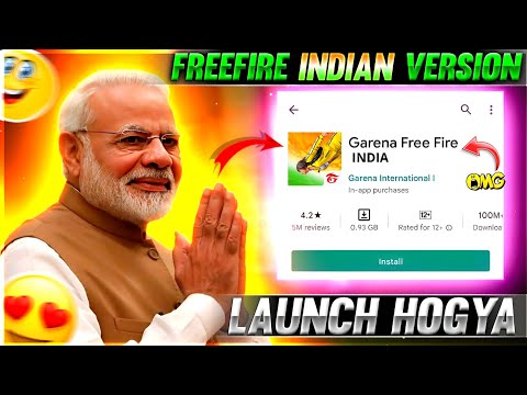 Free fire India launch हो गया 😛 | Free fire India download today | free fire India