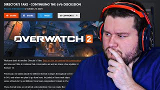 6v6 Is Returning To Overwatch 2!! | Directors Take