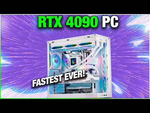 The BEST $4000 FASTEST RTX 4090 Gaming PC Build!