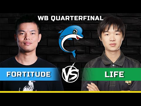 WC3 | WB Quarterfinal | [HU] Fortitude vs Life [NE] | Dolphin Warcraft Championship Cup CN Qualifier