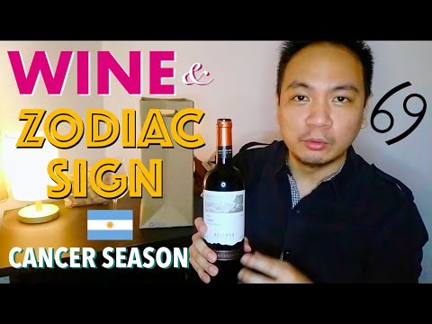 MATCHING ZODIAC SIGN AND WINE | CANCER SEASON WINE ♋🍷 WINE FROM ARGENTINA 🇦🇷