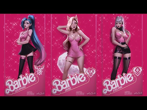 Ava Max - Choose Your Fighter | Barbie x K/DA Visual