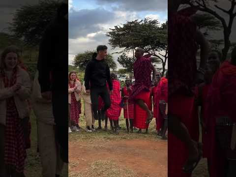 Trying to OUT JUMP the Maasai Warriors