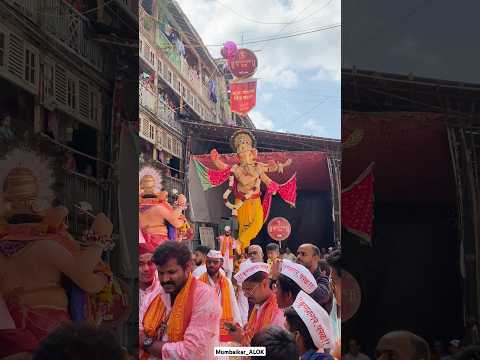 Ganapati bappa visarjan🥺 2024 #ganpatibappamory #ganeshostav #visarjan  #ytshorts