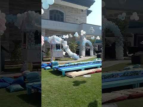 birthday decorations Faisalabad  #bridalshower #birthdayevent 03217272615