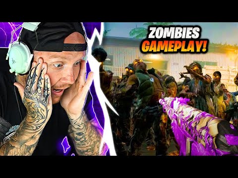 TIMTHETATMAN REACTS TO BLACK OPS 6 ZOMBIES GAMEPLAY TRAILER