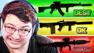 The BEST to the WORST Weapons of Black Ops 6 - Gun Tier List