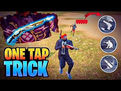 SECRET { M1887 AND M10 } ONE TAP TRICK || FREE FIRE ONE TAP TRICK 🔥