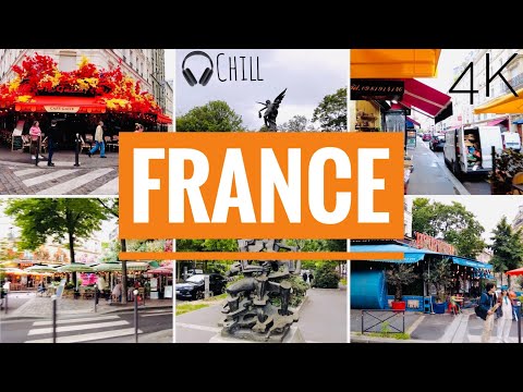 Virchual™ France: Paris. Parisian cafes/streets/boulevards. Chill music | Exclusive travel content