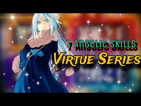 7 Angelic skills in Tensura || 7 Virtue Series || Tensura + Novels #slime #rimuru  #tensura  #shorts