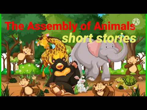 The Assembly of Animals l English short story for children l Moral story for Children.