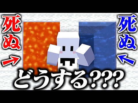 正解が『意外』な世界からの脱出【マインクラフト / 脱出マップ】