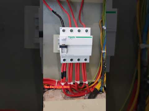 three phase distribution board wiring #youtubeshorts #shorts