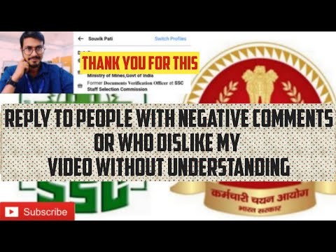 Reply to Haters With Negative Comments & Dislikes!Know About My Dedication for Students#ssc#ssccgl