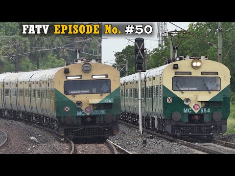 FREQUENTLY ASKED TRAIN VIDEOS [FATV] EPISODE No #50 | Beautiful MEMU  DEMU Trains of Indian Railways