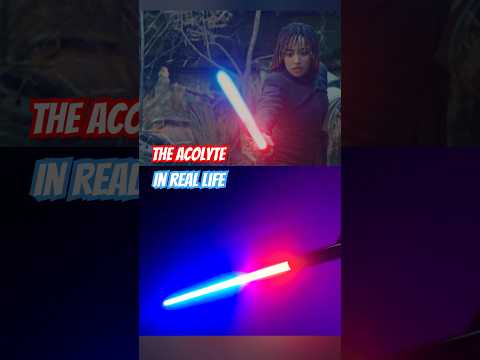 Real Lightsaber Changes to Red!