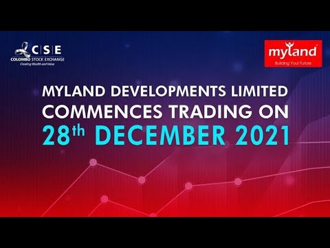 Market Opening Ceremony of Myland Developments Limited as they commence trading at CSE!