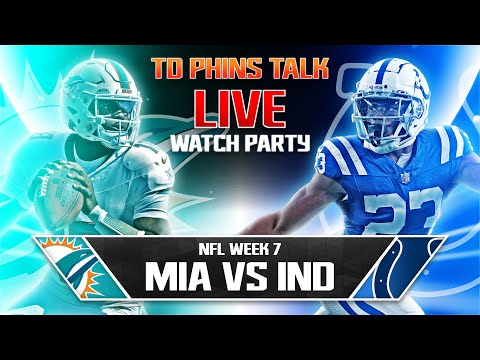 Miami Dolphins vs Indianapolis Colts Play by Play WATCH PARTY! 🔥🔥🔥🔥🔥