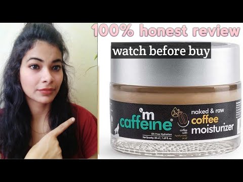 mcaffein coffee face moisturizer honest review #mcaffeineproducts #mcaffeine