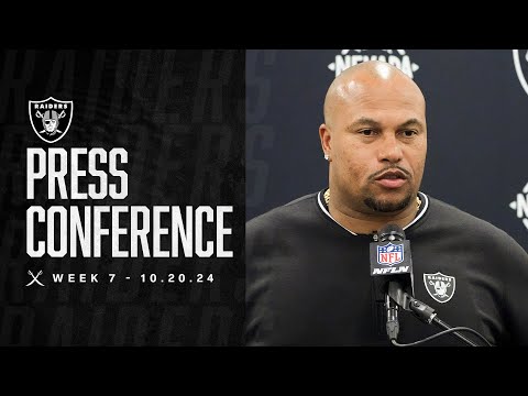 Coach Pierce and Gardner Minshew Postgame Presser - 10.20.24 | Week 7 vs. Rams | NFL