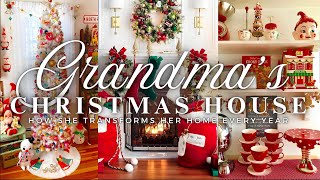 Inside Grandma’s Magical Christmas Wonderland: How She Transforms Her Home Every Year 👵🏻🎄