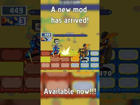 A new mod has arrived! 1 #shorts  #megamanbattlenetwork  #megaman  #rockman #rockmanexe #pvp